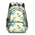 thumbnail image 2 of Border Collie and Polka Dot Backpack for School, Cute School Bag with Adjustable Shoulder Straps and Padded Back, 16.9"x12.6"x5.9", 2 of 4