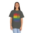 thumbnail image 3 of Grunge Pride: Rainbow Flag Comfort Colors 1717 T-Shirt Tee, 3 of 3