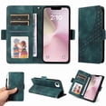 thumbnail image 3 of Funda GANGXUN para iPhone SE 2024 con diseño acolchado elegante, cuero PU, protección total y ajuste preciso, 3 of 5