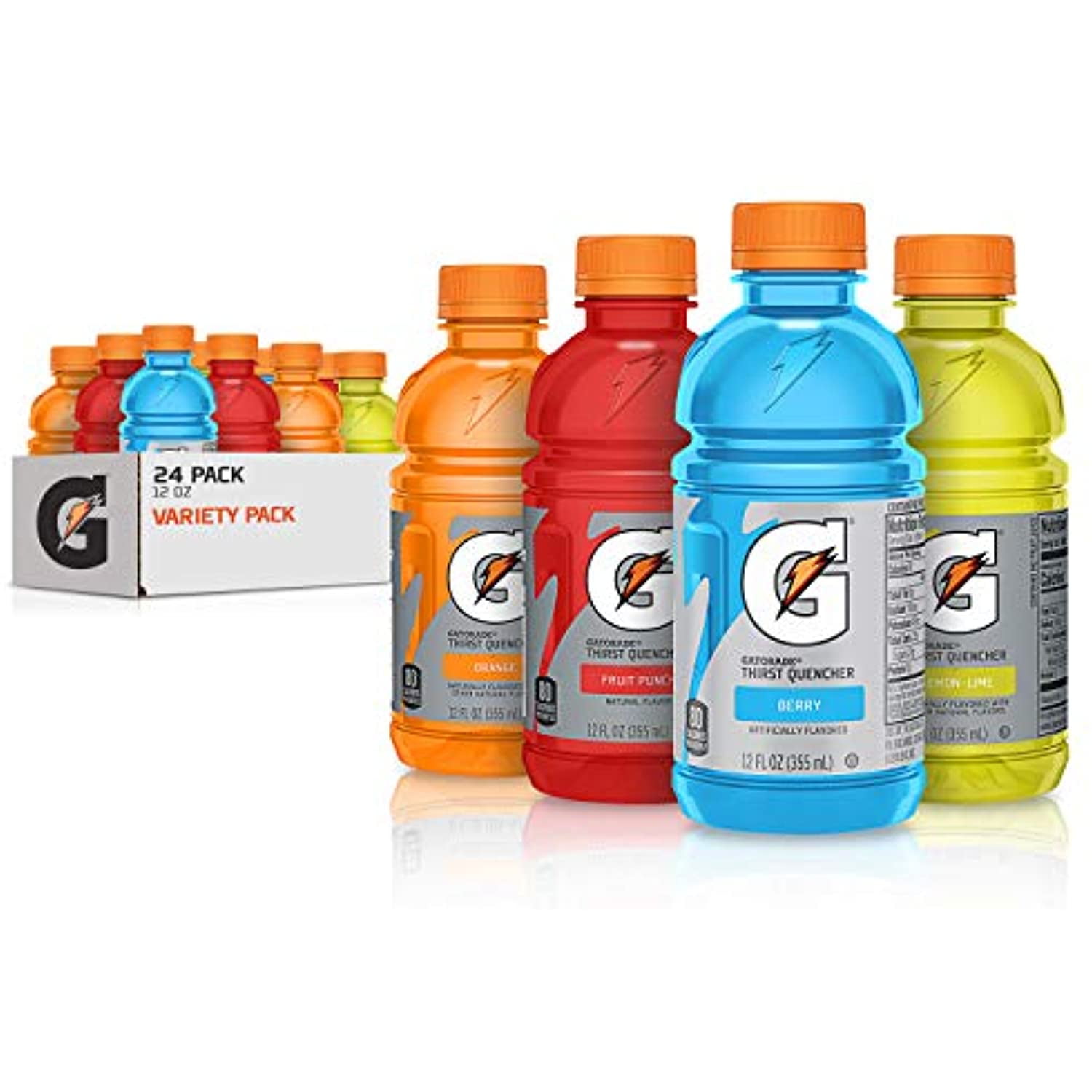 Gatorade Classic Thirst Quencher, Variety Pack, 12 Fl Oz (Pack Of 24
