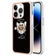 thumbnail image 3 of TECH CIRCLE For iPhone 15 Pro Case with Stand,360 Rotatable Shiny Ring Holder Kickstand Soft TPU Girls Women Case Shockproof Protective Phone Case for Apple iPhone 15 Pro 6.1" 2023,Cat, 3 of 6