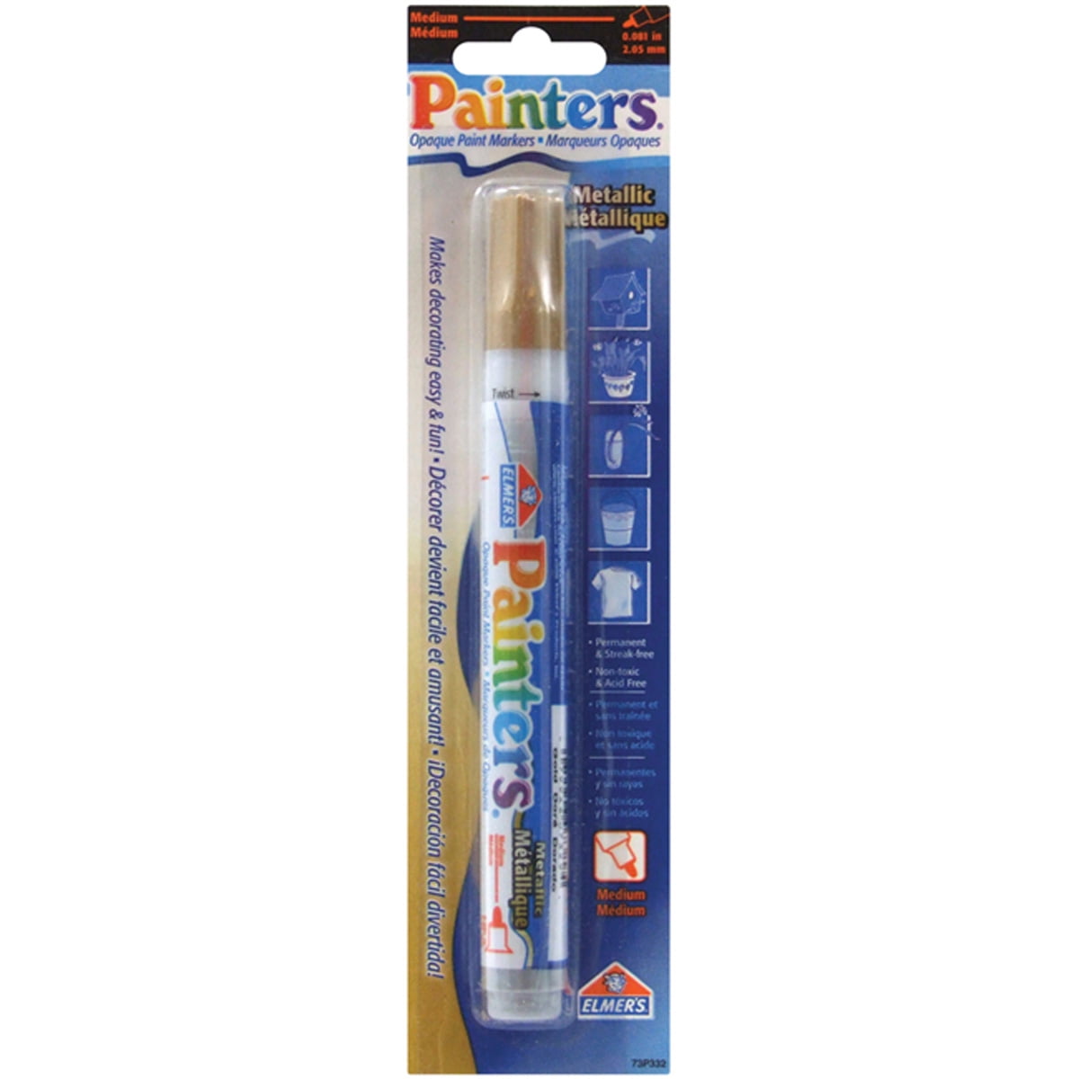 Elmer's Painters Medium Point Gold Paint Pen