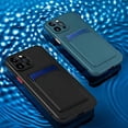 thumbnail image 3 of Universal Fit Phone Case with Card Holder Wallet - Shockproof, Soft Bag Cover for iPhone 15, 14, 13, 12, 11 Pro Max, XS, XR, X, 7, 8, 14 Plus, SE 2020 - Protective, Stylish, and Functional Design, 3 of 5