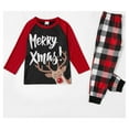 PatPat Toddler Unisex Christmas Pajamas Set Matching Family Pajamas