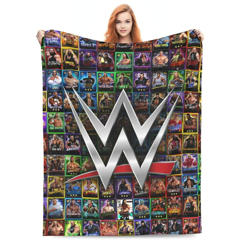 Wwe Fleece Blanket Super Soft Cozy Throw Blanket 40 X30