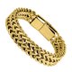 thumbnail image 1 of Pulsera punk simple y dominante de hip-hop para hombres de acero de titanio de doble capa gruesa de hip-hop, 1 of 5