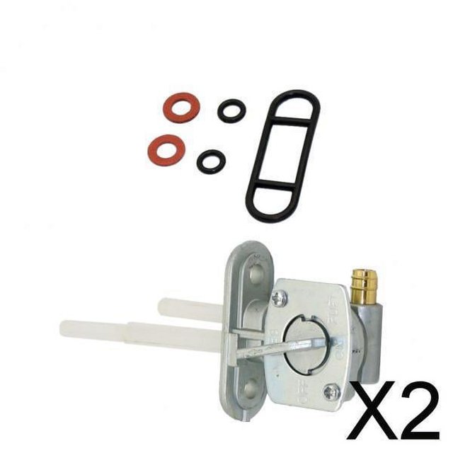 2X válvula de conmutación de combustible para tanque de de motocicleta, llave de purga para BANSHEE YFZ 350 2 piezas