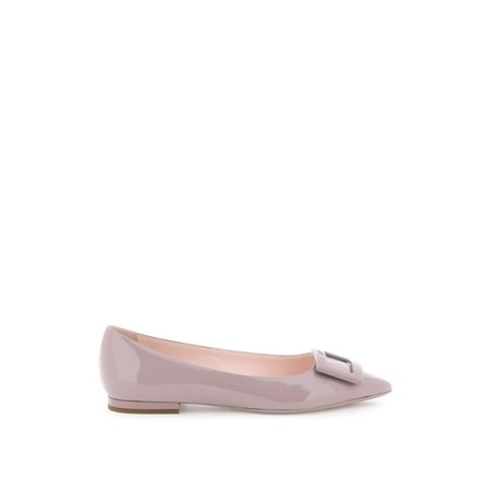 

Roger vivier gommettine patent ballerina flats