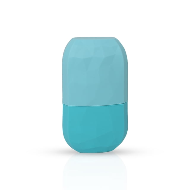 Molde de masajeador retráctil para apretar los poros de cara fina, cubitos de hielo, molde hecho a mano DIY, herramienta para el cuidado de la piel, azul cielo tholdsy CE001723-02
