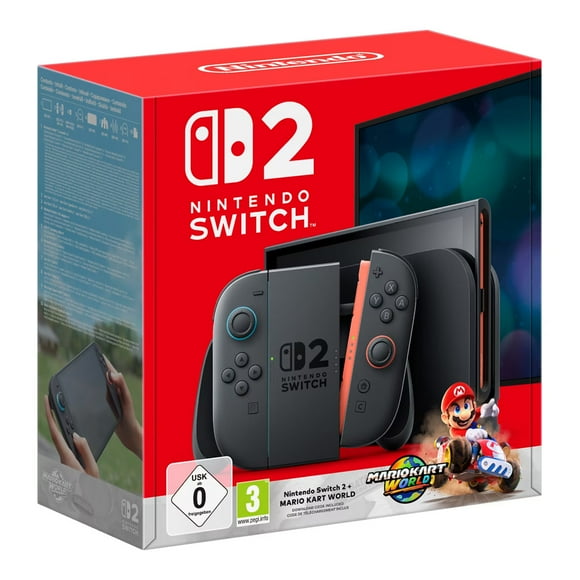 Consola Nintendo Switch 2 + Mario Kart Bundle Versión UK
