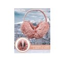 thumbnail image 3 of Orejeras para mujer - Orejeras de invierno - Orejeras de lana de piel trenzada con cable suave y cálido - Orejeras para clima frío oso de fresa Electrónica, 3 of 5