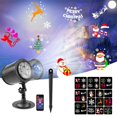 thumbnail image 4 of Lampe Projecteur LED de Noël Étanche Double Projection avec Télécommande, 4 of 6