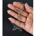thumbnail image 7 of Traceease 2" inches Star Shape With Hole Clear Acrylic Ornament Blank Transparent Keychain Pendantsfor DIY Crafts Projects - Pack of 25, 3mm Thickness - FG, 7 of 7
