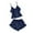 Navy, variant on CLOISE Womens Pajama Sets 2-Piece Comfy Silk Satin Camisole Sleepwear Shirts and Comfort Shorts Night Clothes Set Comfortable Solid Classic Night Clothes