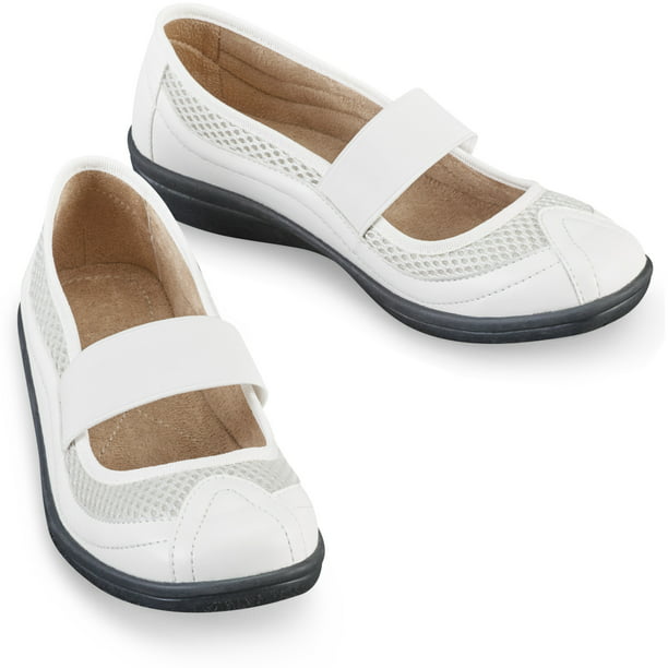 Collections Etc. - Collections Etc Women's Comfortable Slip-On Mary ...