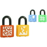Turning Point 30mm Armored Padlocks, 4pk