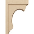 thumbnail image 3 of 10"W x 20"D x 30"H Classic Emerson Rough Cedar Woodgrain TimberThane Corbel, Primed Tan, 3 of 6