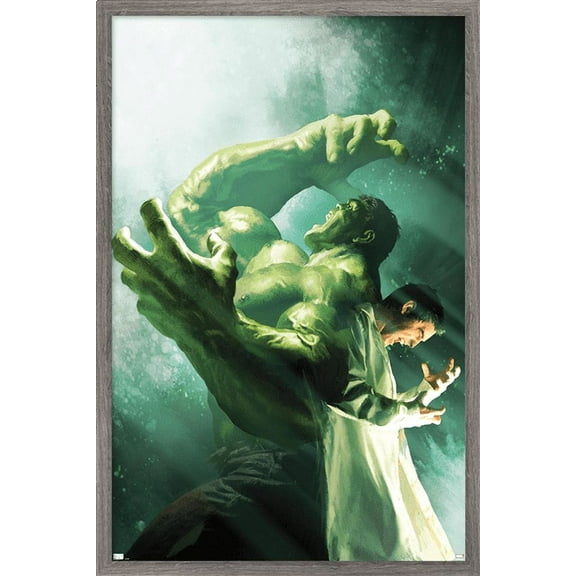 Marvel Comics - Hulk - Incredible Hulk #7.1 Wall Poster, 14.725" x 22.375", Framed