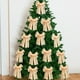 thumbnail image 1 of pstuiky Adorno navideño de lazo para ambiente festivo, material de poliéster, accesorios navideños, 1 of 6
