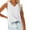 White, variant on CheerKidz Women's Ribbed Racerback Tank Tops Summer 2025 Slim Fits Casual Shirt,High Neck Fashion Tee,Workout and Beachwear(Gray,XL)