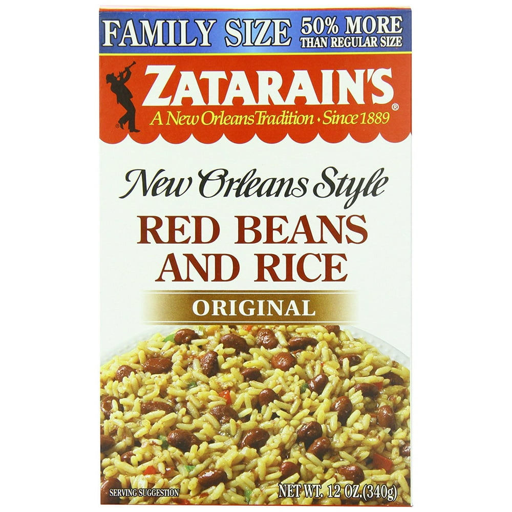 Zatarain's Red Beans & Rice, 8 OZ (Pack of 2)