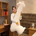 thumbnail image 4 of Almohada corporal HUOGUO Llama Alpaca Peluche con forma de animal de peluche, 1,3 kg, 4 of 4