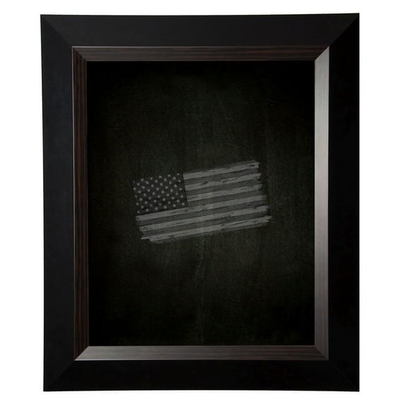 Rayne Mirrors American Made Rayne Brown Lining Blackboard/Chalkboard