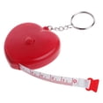 thumbnail image 6 of MOMOJIA Keychain Portable Retractable Ruler Heart-shaped Tape Measure 1.5m, 6 of 10