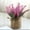 Pink, variant on Kraoden Artificial Plant in Pots for Home Decor, Party, Wedding, Garden, Table, Office, Patio, Lifelike Potted Flowers, Long-Lasting Faux Indoor Plants, No Maintenance Required