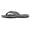 BlackGray, variant on Men's Flip Flops with Arch Support Comfortable Thong Sandals for Men with Cushioned Footbed Wide Toe Box Non-Slip Design Perfect Summer Beach Shoes