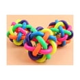 thumbnail image 2 of HongchunKnotted Ball, Natural Rubber, 10 cm, for Dog, 2 of 4