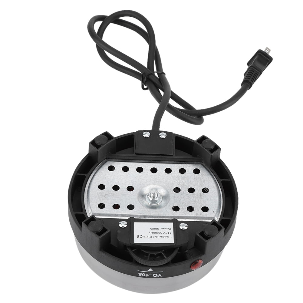 17TX638 DasMarine 110V Small Electric Stove 500W Portable Countertop 5.5 Hot  Plate Multifunctional Home Coffee Tea Water Heater
