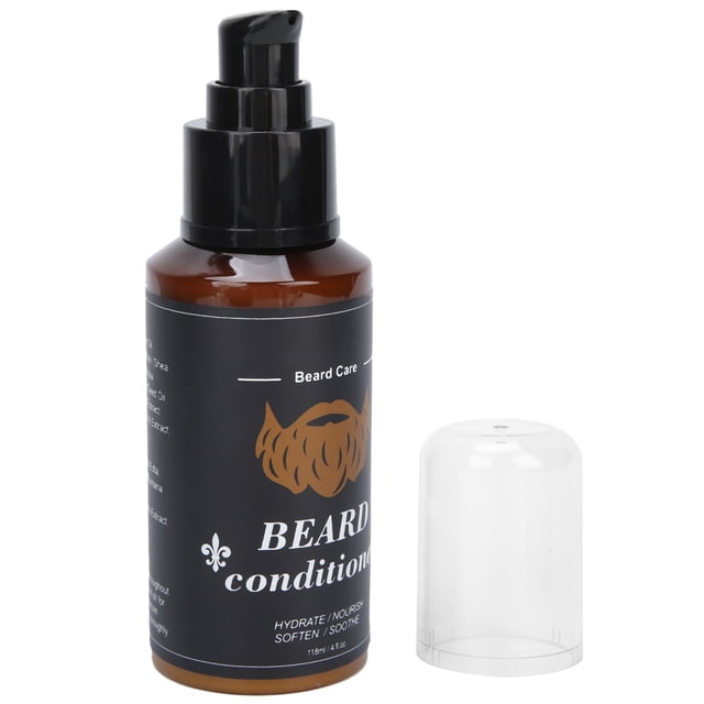Beard Softener Conditioner, Moisturize Beard Wash Conditioner Avoid Knotting Natural Ingredients Skin Friendly For Men
