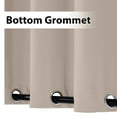 thumbnail image 4 of Rosnek Patio Waterproof Outdoor Curtains, Thermal Insulated Top and Bottom Grommets Windproof Outdoor Drape Keep Privacy for Pergola, Porch, 1 Panel, 4 of 5