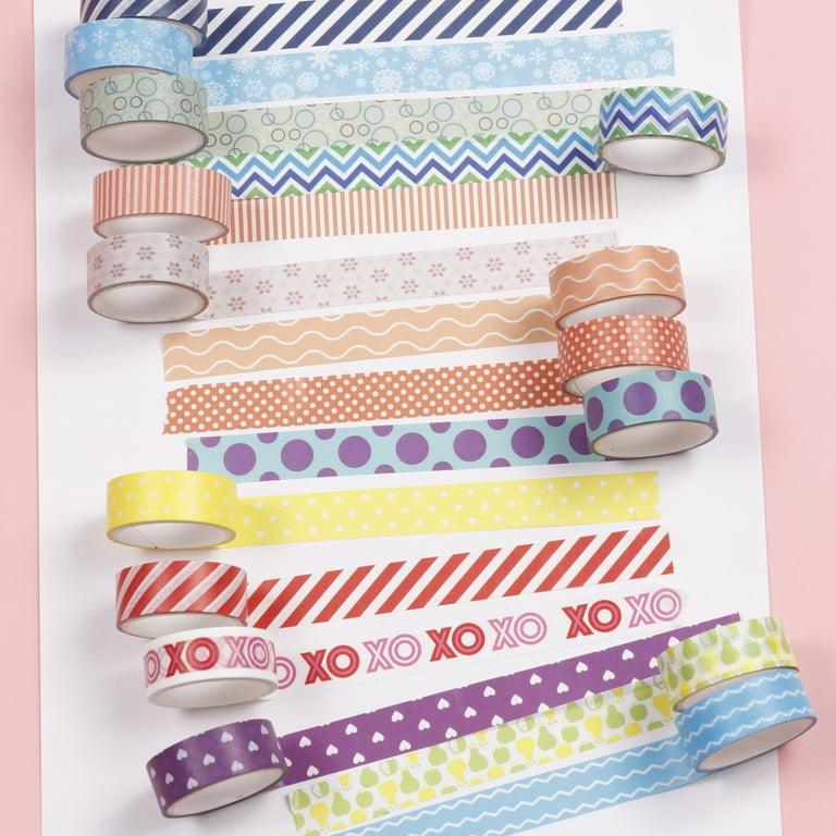 Apli 18817 - Pack De 4 Rouleaux De Rubans Adhésifs Décoratifs