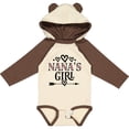 thumbnail image 3 of Inktastic Nana Girl Granddaughter Girls Long Sleeve Baby Bodysuit, 3 of 5