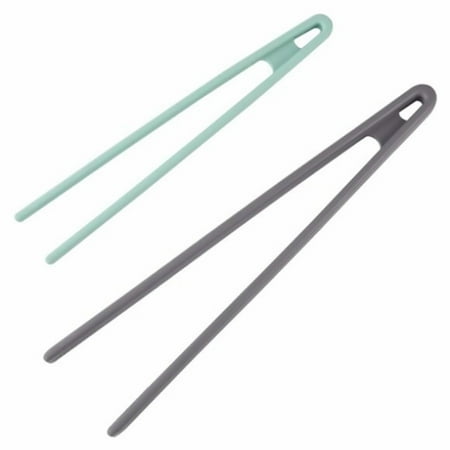 

2pcs Food Clips Silicone Food Tongs Multifunctional Food Clips (Random Color)