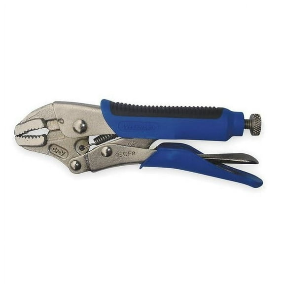 Westward 5 in Locking Adjusting Deluxe Cushion Grip Locking Plier 1ECF8