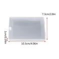 thumbnail image 4 of Rectangular Transparent Clear Storage Box Collection Container, 4 of 11