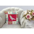 thumbnail image 4 of Carolines Treasures CK5522PW1414 Cockatoo Love Fabric Decorative Pillow  14Hx14W multicolor, 4 of 4