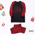 thumbnail image 2 of Santa Christmas Pajamas for Family Photo Outfits Holiday Xmas Jammies Sets Festive Christmas Pajama Sets, 2 of 4