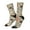 2 Black-2, variant on Coffee Makers Macaroons Chocolate Print Adult Socks for Men & Women,Calf Socks, Ankle Socks,Boots Socks,Breathable Casual Sock,Unisex Crew Socks