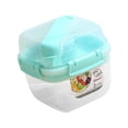 thumbnail image 4 of Ensaladera de viaje Sunnimix recipiente para ensaladas multiusos reutilizables Verde, 4 of 8