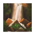 thumbnail image 1 of Majestic Waterfall Scene - Canvas, 1 of 10