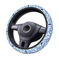 thumbnail image 6 of Lsque Red Cherries Ultra Soft Car Steering Wheel Cover for Women, Standard 15 inch Size for Truck Van SUV Auto, 6 of 8