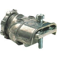 Halex 3/8 In. Duplex Clamp Armored Cable/Conduit Connector (2-Pack) 21580