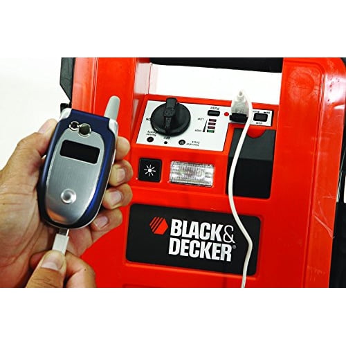 BLACK DECKER JUS500B Jump Starter 1000 Peak 500 Instant Amps