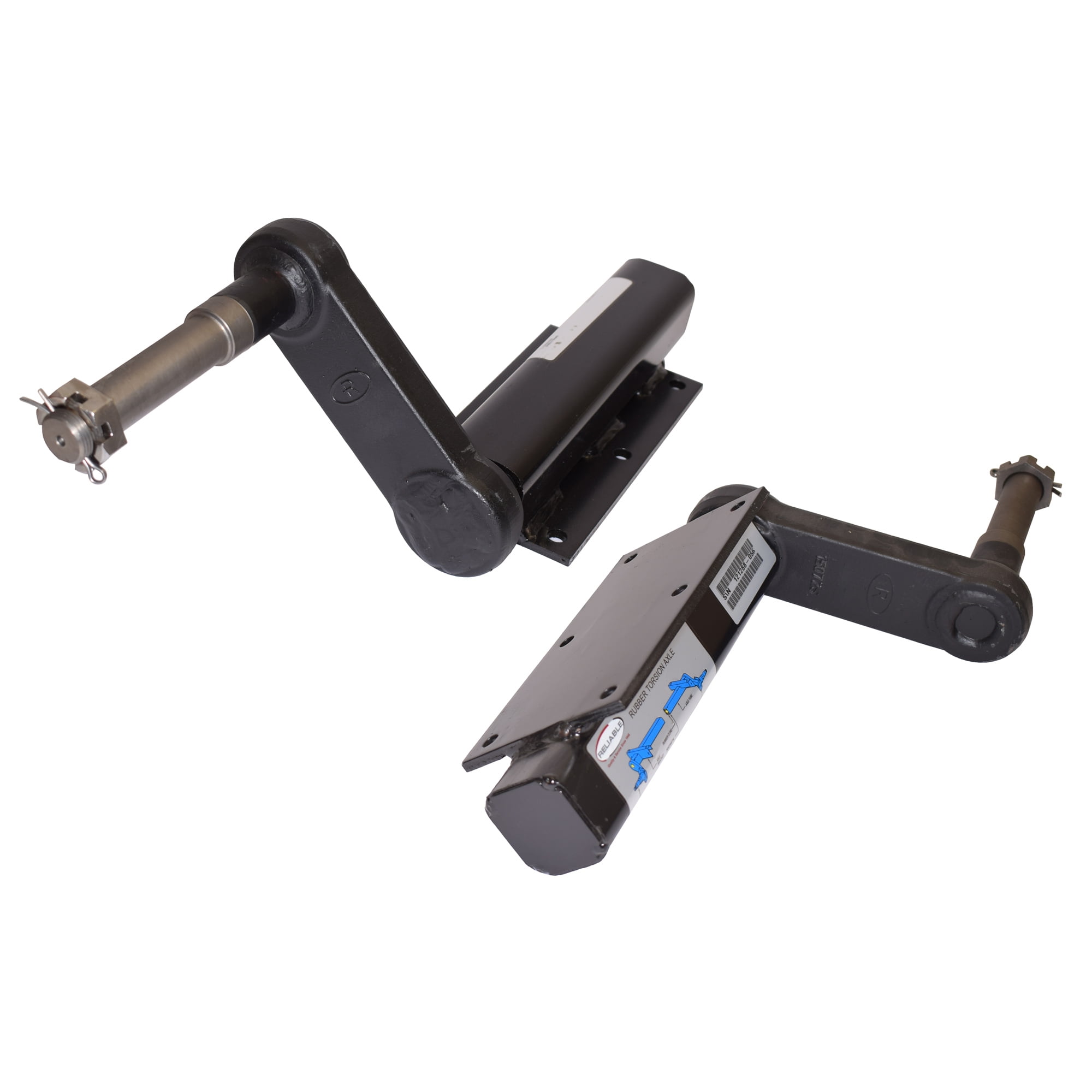 Reliable 1,000 lb. Capacity Torsional Stub Axles Pair