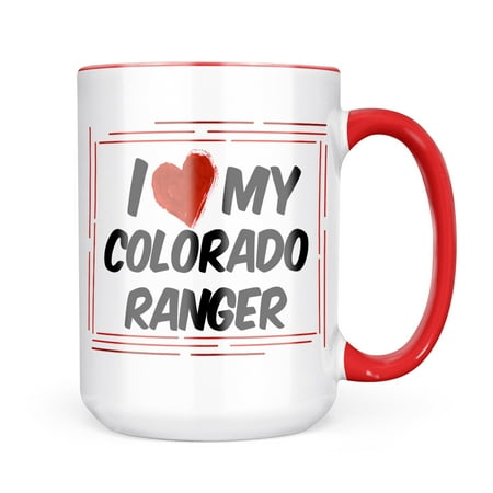

Neonblond I Love my Colorado Ranger Horse Mug gift for Coffee Tea lovers