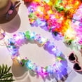 thumbnail image 3 of Collares Sherr, 24 unidades, LED hawaianos, leis, 102 cm, iluminados, 3 of 7